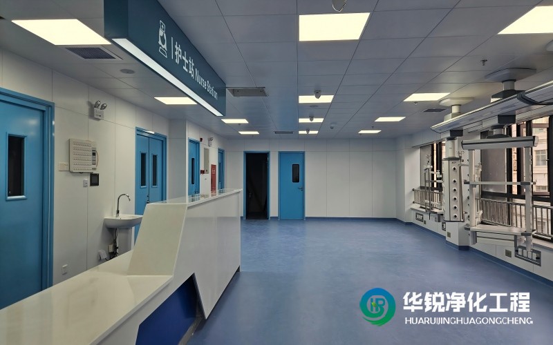 醫院特殊科室凈化工程即將竣工